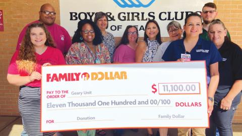 Local Business Donates to Geary Public Schools