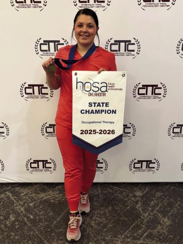 Delilah Fritz Earns State Champion Title