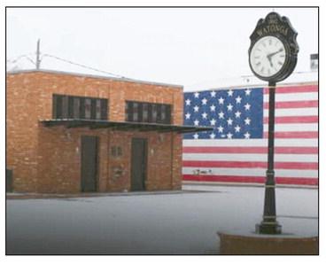 The Watonga City Council met February 18 as previously scheduled in spite of unusual - for Oklahoma- winter weather bearing down on the town. It was a fast meeting, but the required business was conducted. PHOTO — Watonga Republican