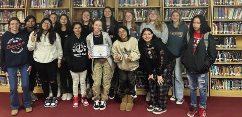 Lady Bison Win Academic Title