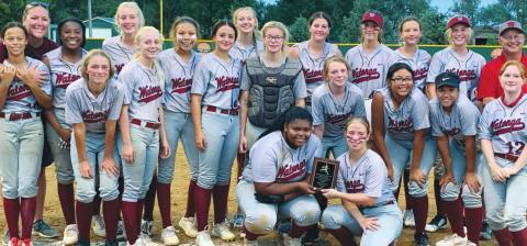Lady Eagles Bring Home Trophy