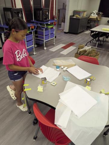 3rd and 4th Grade STEM Camp. Learning and Growing.