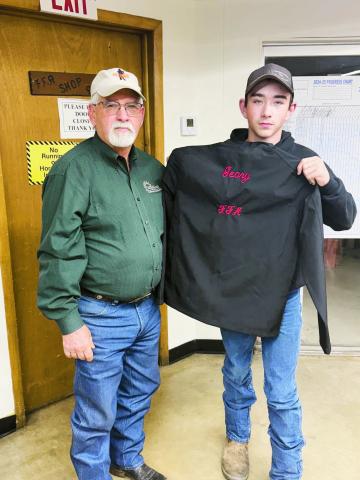 Top Salesman Earns Jacket