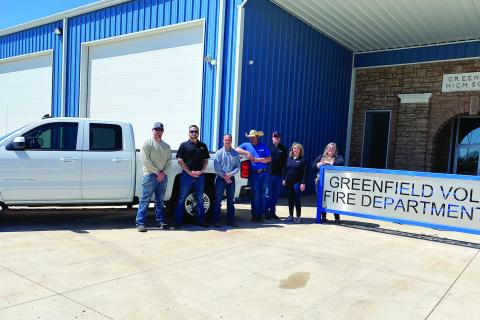 Devon Donates Pickup to Greenfield Fire Department