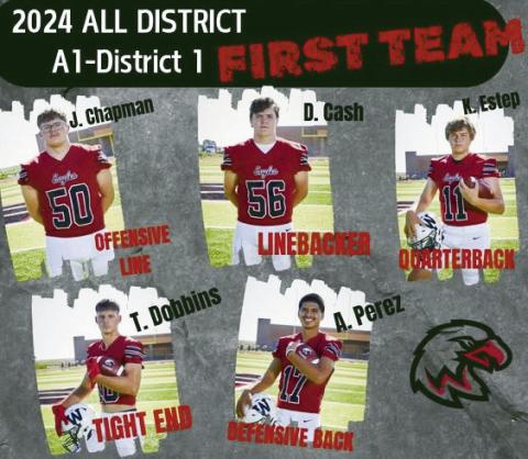 13 Eagles Named All-District