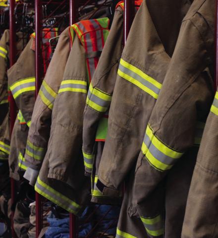 Firefighter’s gear must be continually upgraded.