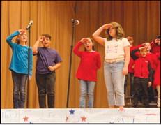 Watonga Schools Salute Veterans