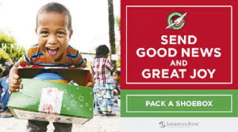 Operation Christmas Child Drop-off Locations Now Open