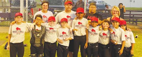 Pictured Front Row (L-R): Cason Pittman, Sebastian Briseno, Raylen Coleman, Aiden Willis, Mason Beartrack, Jayden Lopez, Tripp Crain, Kacen Hood, and Dominic Vaughn. Back Row (L-R): Karlee Phillips, Rodney Thompson, Donavan Castleberry, and Bobbie Pittman.