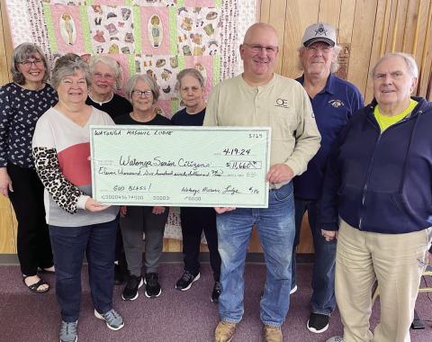 Chicken Noodle Dinner and Cake Auction Yield Big Results