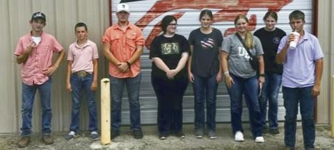 While Livestock Judging Gets Underway
