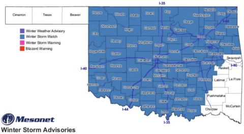 Watonga Braces for Winter Storm