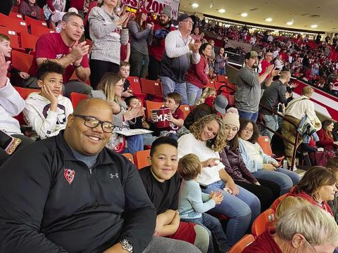 Geary Elementary's Stars of Honor recipients were recognized for their hard work in the the classroom and commitment to excellence with tickets to the OU vs Texas basketball game.