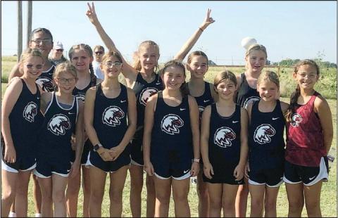 Eagles Run Hard at Kingfisher Cross Country