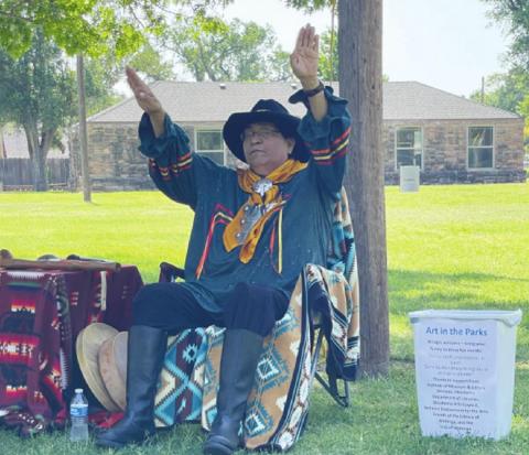 “Art in the Park” Brings Fun to Watonga