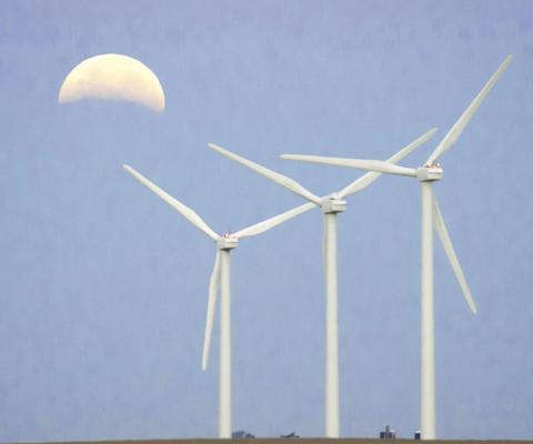 Traverse Wind Project Under Construction in Blaine County