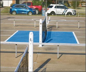 ABOVE: At its most recent Coffee Social, the City Of Watonga unveiled its new recreational area just south of Watonga Elementary School. Courts that had been used for tennis back in the day were converted to use for pickleball and basketball. In 2023, the Sports &amp; Fitness Industry Association deemed ipickleball the fastest-growing sport in America for the third consecutive year. They estimate that about 36.5 million people have played