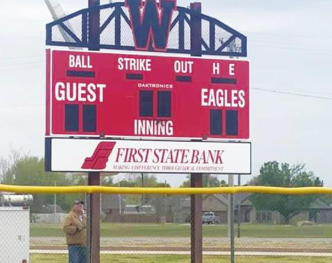 Watonga Says ‘Thanks!’ for New Scoreboards