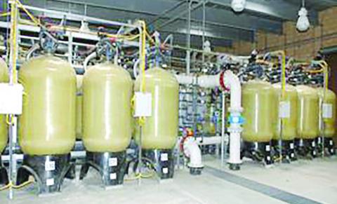 New water wells with ion exchange units such as these are part of the mandatory projects outlined by NODA