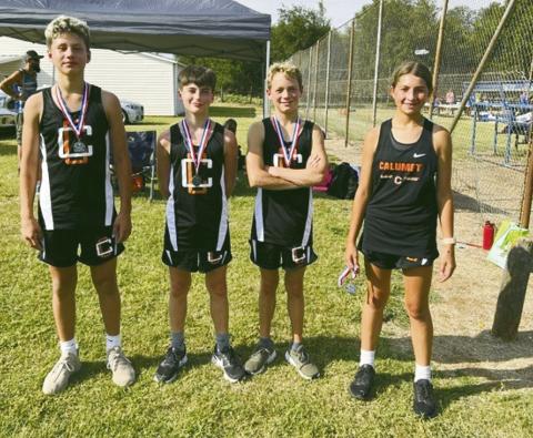 Young Runners Place Well at Moore XC Meet