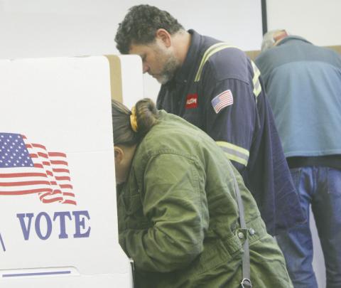 Voting Tuesday was steady all day with times of longer than average waits to get to the booth in Watonga. Early voting was heavy as well, with poll workers saying the foot traffic was also steady-to-hevy in spite of an added day to early vote.