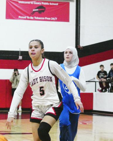 Geary Wins Over Mercy School