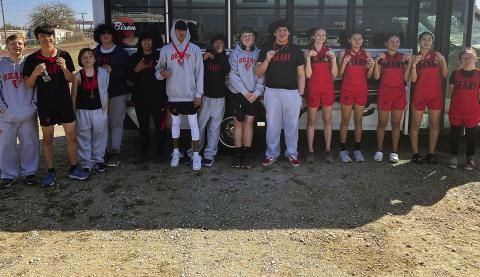 Tracksters Perform Well at Hinton