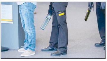 Visitors to the Blaine County Courthouse can now expect to have a deputy run a metal detecting wand over their person. The move is an effort to keep personnel and visitors to the facility safe.