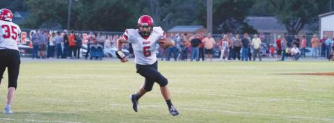 The Geary Bison seemed to find their stride Sept. 10 when they traveled to Ryan High School to take on the Cowboys. The Bison, under first year head coach David Ellis, gored the Cowboys by a blowout score of 50-0. The Bison are away this week, kicking off against the Tigers at 7 p.m. at Mountain View. Andrew Salmi | The Geary Star