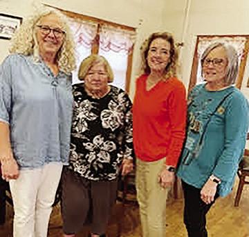 The Blaine County Retired Educatos installed new officers April 9. THe include: President Liza Nelson, Vice-president Yvonne Christensen, Secretary Christie Lorenz, Treasurer Lisa Seitter