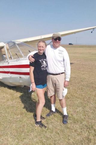 Edsall Completes First Solo Flight
