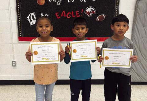 2nd Grade Ball Handling Winners