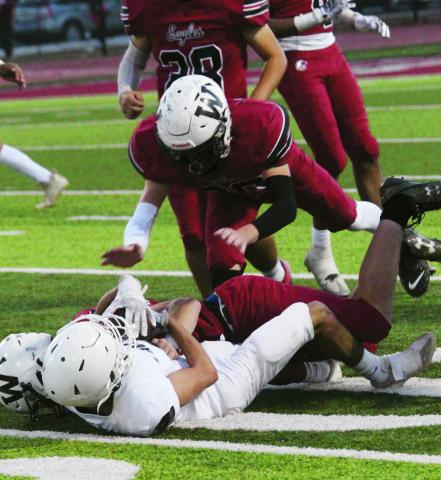 Eagles Slug it Out With Sayre