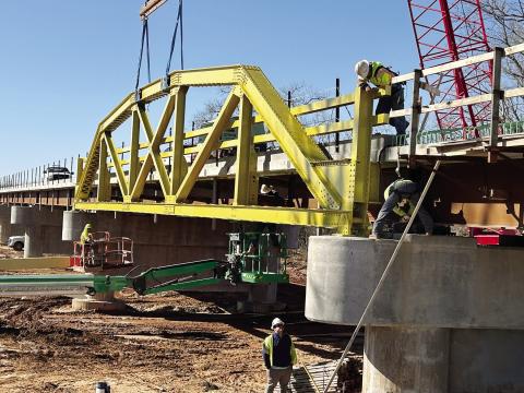 Bridge Repairs on Track