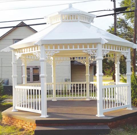 Ferguson Chapel Receives New Gazebo