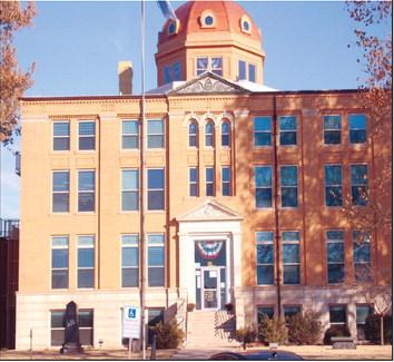 The picturesque 1907 Blaine County Courthouse has long been a worry on the minds of those charged with keeping its occupants and visitors safe. One idea for unspent American Rescue Plan Act funds is to install a scanner to eliminate the chance weapons are smuggled in.