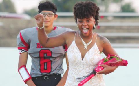 Evans Crowned Queen