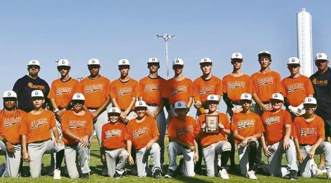 ABOVE Calumet Junior High with the first place finish in the Calumet JH Tournament