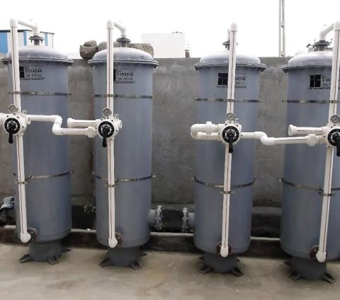 This a rudimentary ion exchange setup. THe system being built for the City of Watonga will in all likelihood be far more streamlined and modern looking.