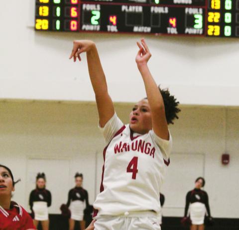 Lady Eagles Take Home Opener 57-48