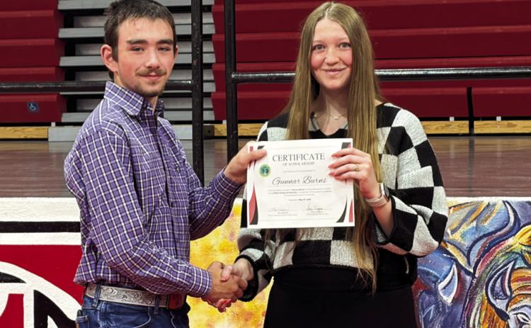 Burns Named Winner of OHCE Scholarship